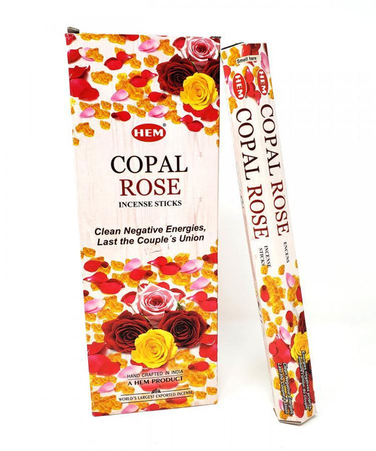 Copal Rose Hem Incense 20 Sticks