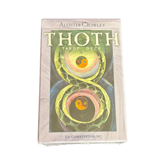 Crowley Thoth Tarot Cards Small by Aleister Crowley & Lady Frieda Harris – a compact edition of the classic esoteric deck.
