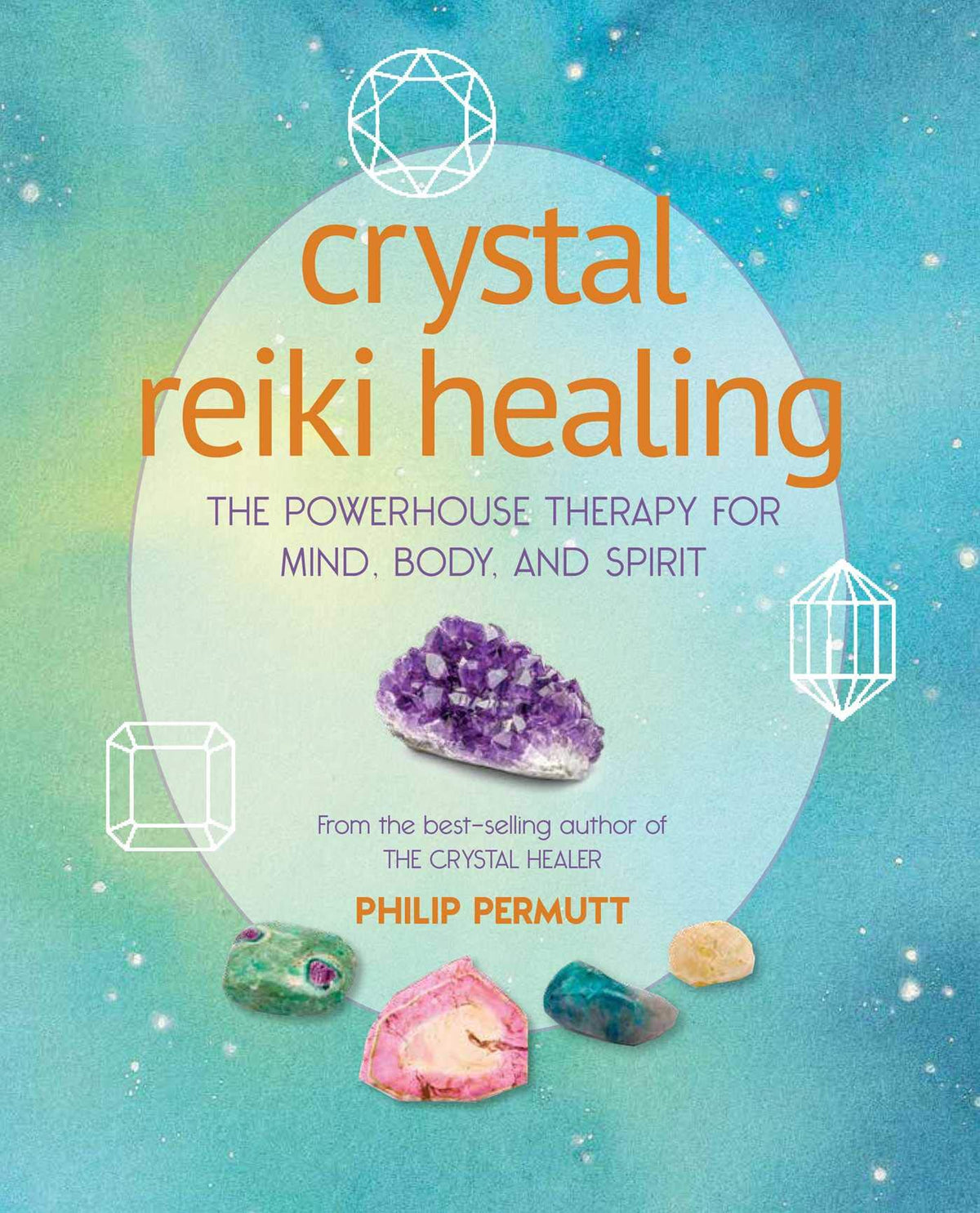 Crystal Reiki Healing by Philip Permutt – A 160-page guide exploring the integration of crystal therapy and Reiki healing, featuring 101 crystals with detailed profiles, chakra associations, and Reiki symbol connections.
