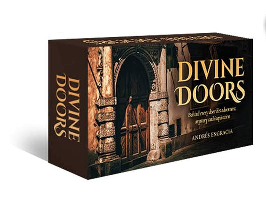 Divine Doors by Andrés Engracia – miniature portal cards revealing spiritual messages, inspiration, and hidden wisdom.

