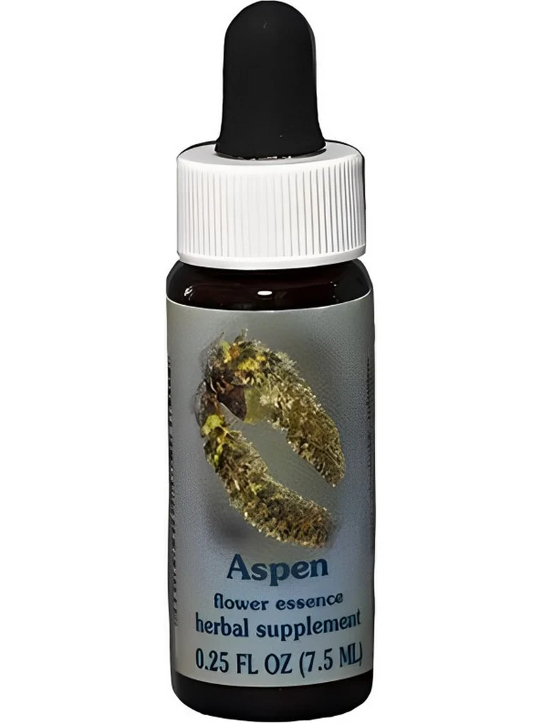 Dr. Edward Bach Aspen Flower Essence Herbal Supplement - 0.25 fl oz at Namaste Bookshop near Union Square, NYC
