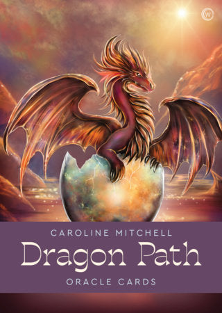 Dragon Path Oracle Cards by Caroline Mitchell – powerful 33-card deck connecting you to dragon energy for strength, courage, and guidance.
