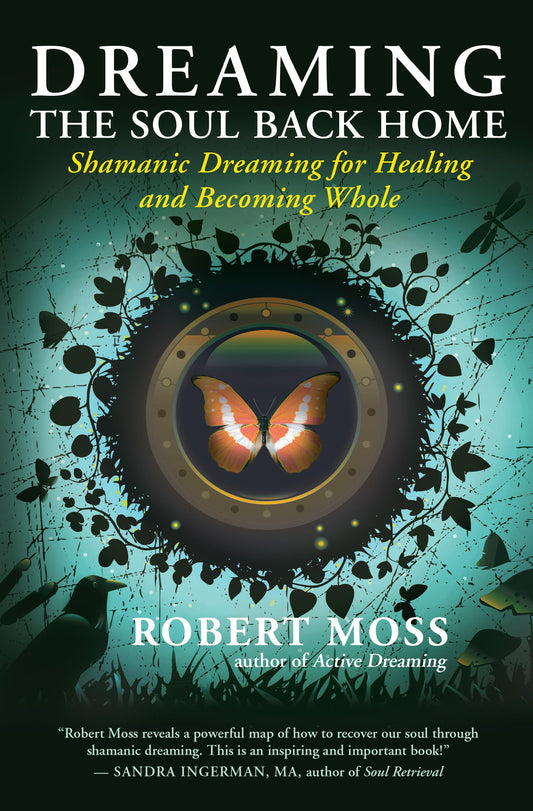 Dreaming the Soul Back Home by Robert Moss – a guide to shamanic dreaming for healing, wholeness, and spiritual restoration.
