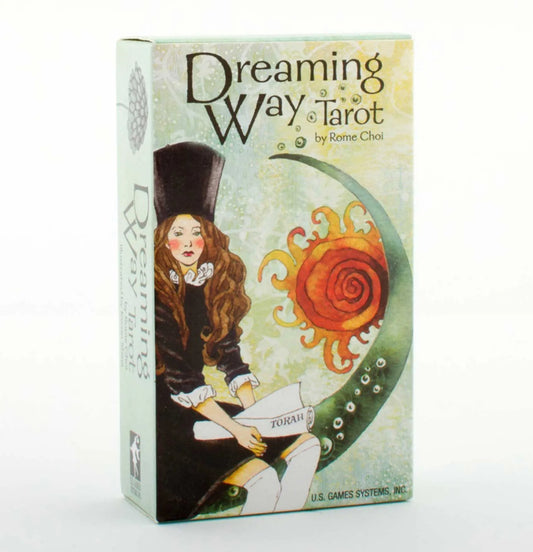 Dreaming Way Tarot by Rome Choi – a whimsical 78-card deck blending modern fashion with traditional Rider-Waite symbolism.
