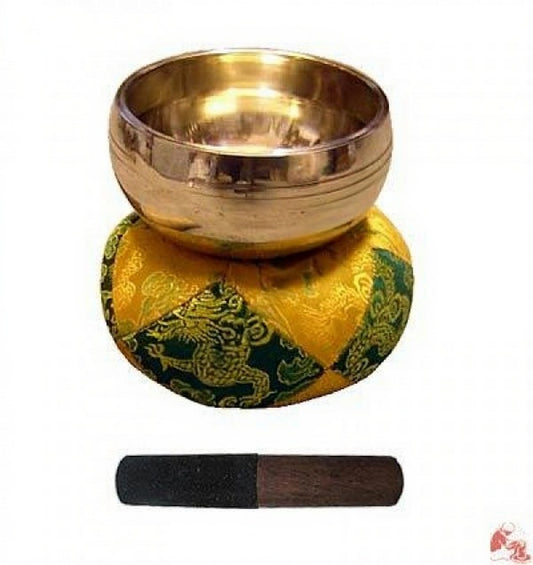 Plain Brass Singing Bowl 4.25"