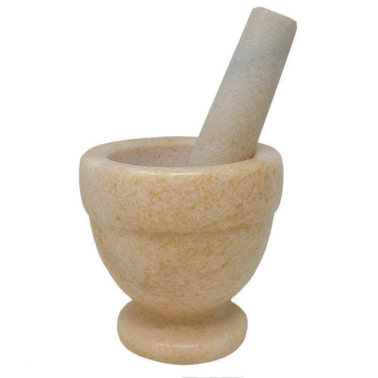 Sunset Jade Mortar & Pestle 4"H x 4"W