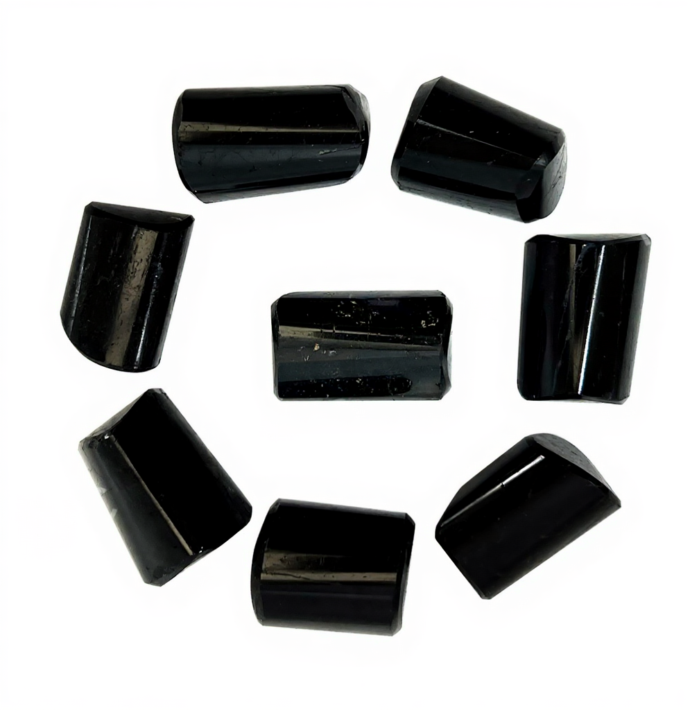 Black Tourmaline Tumbled 20-35mm - India