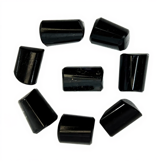 Black Tourmaline Tumbled 20-35MM - India