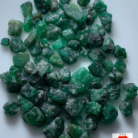 Emerald with Inclusions Raw Gem - Brazil