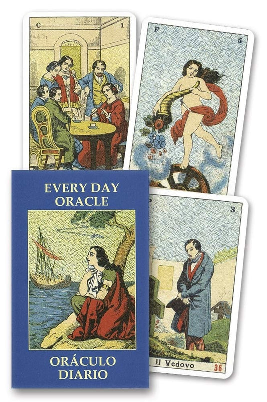 Everyday Oracle Cards by Lo Scarabeo – versatile oracle deck for daily inspiration with vibrant, uplifting imagery.
