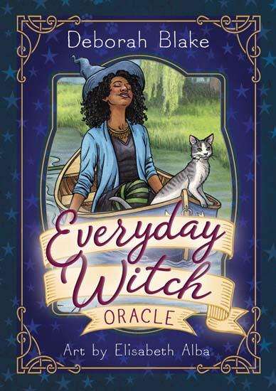 Everyday Witch Oracle by Deborah Blake & Elisabeth Alba – A 40-card deck and 112-page guidebook featuring whimsical illustrations and practical wisdom for daily guidance and personal growth.
