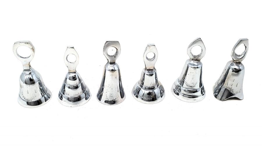 2-2.5" Chrome Plated Brass Bell