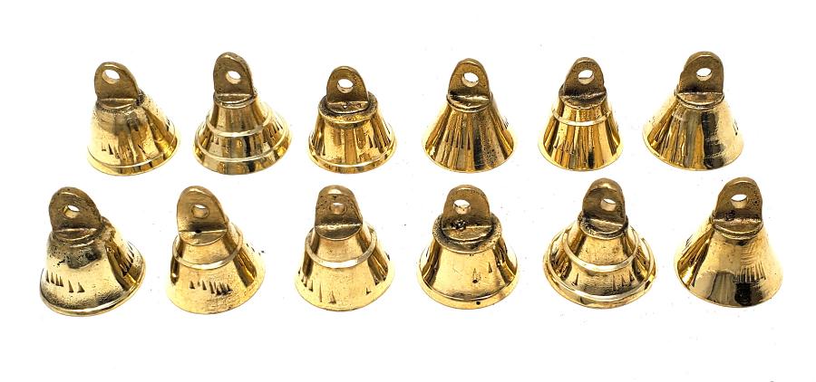 0.5" Mini Brass Bell