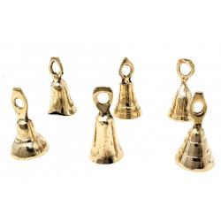 2-2.5" Plated Brass Bell