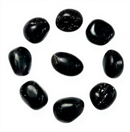 Agni Manitite Tektite Pearl Of Fire Tumbled Indonesia  15-35MM