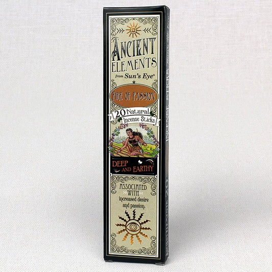 Fire Of Passion - 20 Natural Incense Sticks - Sun's Eye