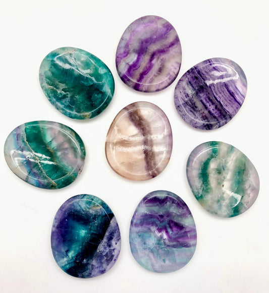 Fluorite Worry Stone