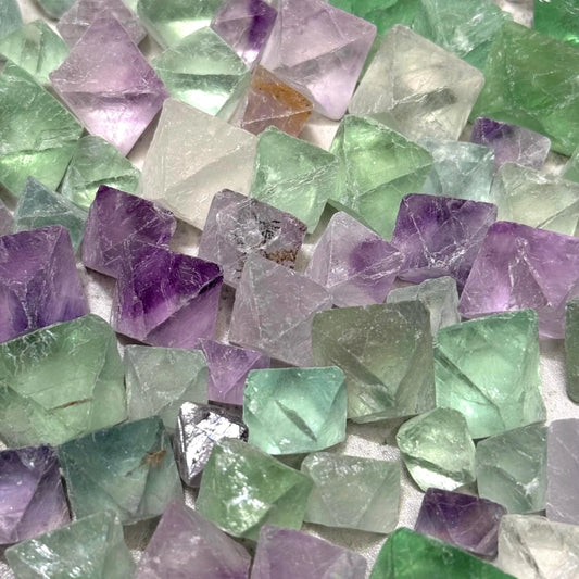 Fluorite Octahedron Mini- Unpolished