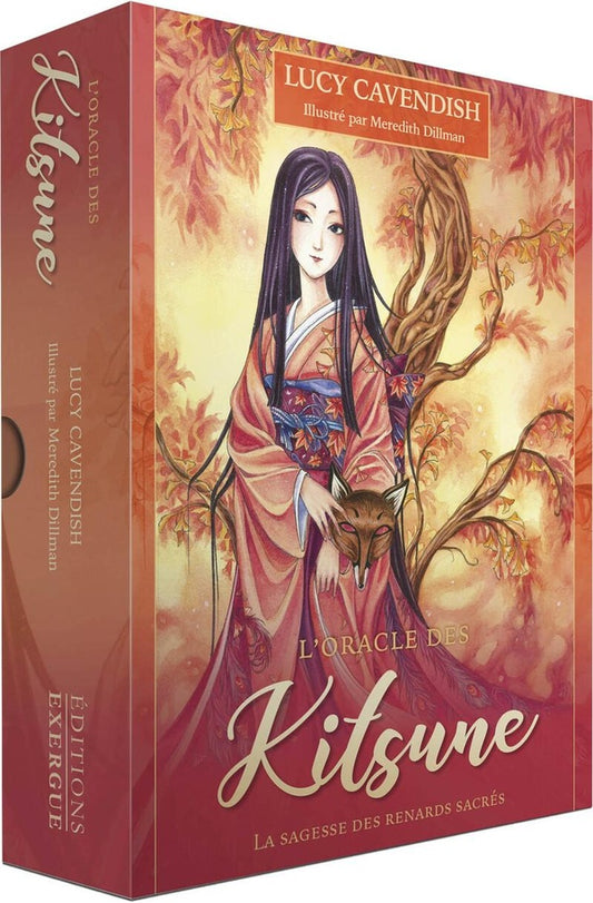 Foxfire: The Kitsune Oracle by Lucy Cavendish & Meredith Dillman – a mystical fox spirit deck blending Japanese folklore and intuition.

