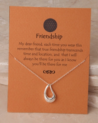 Friendship Dare To Dream Collection Charm Sterling Silver Necklace