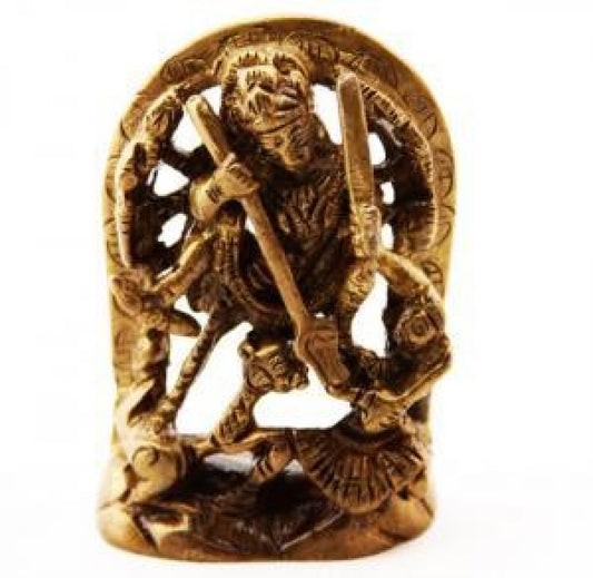 Brass Durga (Goddess Kali) 3"