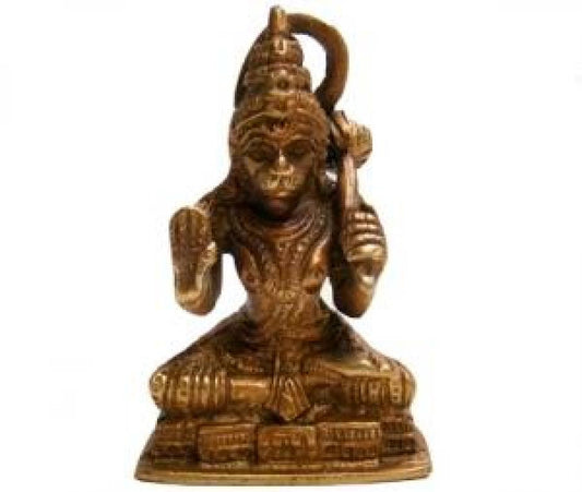Blessing Hanuman 3"H 2"W Statue