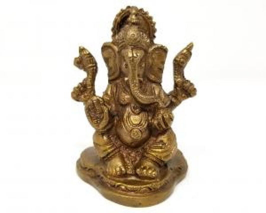 Ganesh Brass 2.5"H 1.75"W