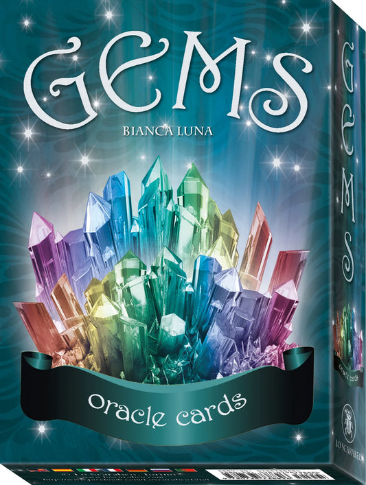 Gems Oracle Cards by Bianca Luna – a 44‑card deck connecting gemstone energies to intuitive messages for healing and clarity.
