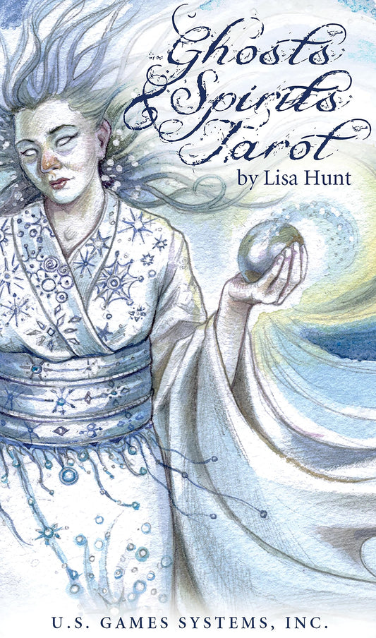 Ghosts & Spirits Tarot by Lisa Hunt – a hauntingly beautiful deck exploring supernatural legends and ghostly tales from around the world.
