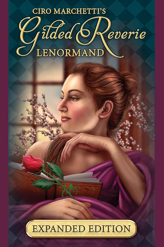 Gilded Reverie Tarot Deck by Ciro Marchetti with vibrant, ornate artwork offering mystical guidance and insight.
