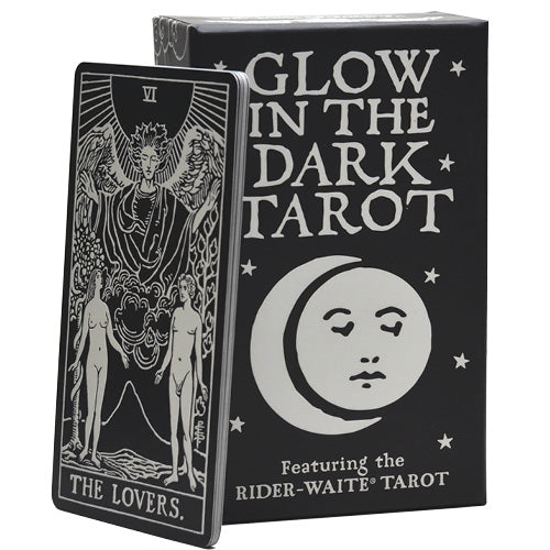 Glow in the Dark Tarot by Casey Duhamel – a luminous tarot deck that glows, perfect for nighttime readings and fun divination.
