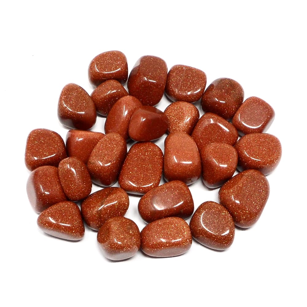 Red Goldstone Tumbled, view 4