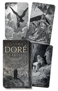 Gustave Doré Tarot by Lo Scarabeo showcasing classic illustrations with rich symbolism for tarot readings.
