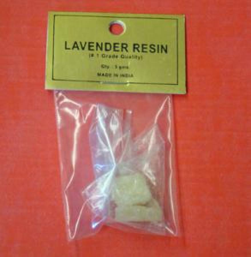 Lavender 5 Gram Resin Incense
