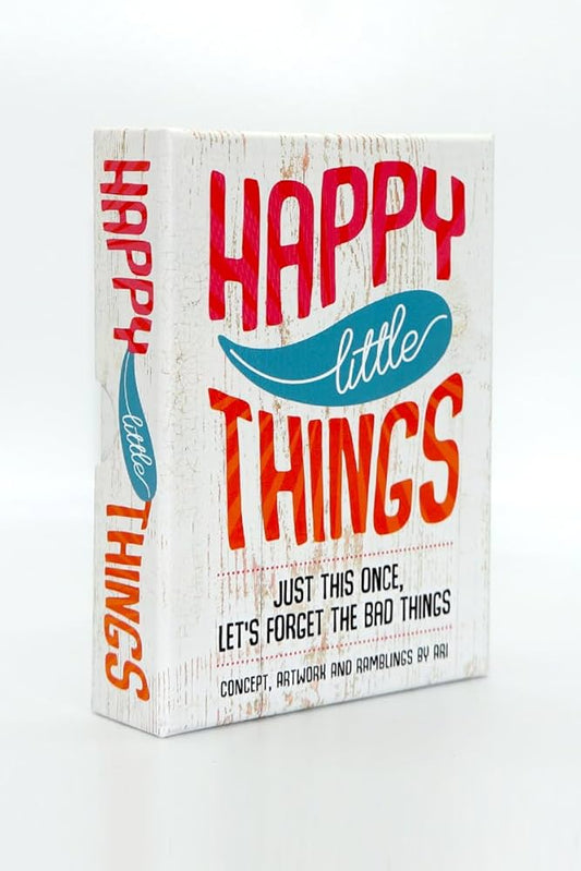 "Happy Little Things Inspirational Cards by Ari – uplifting messages and positive affirmations to brighten your day."
