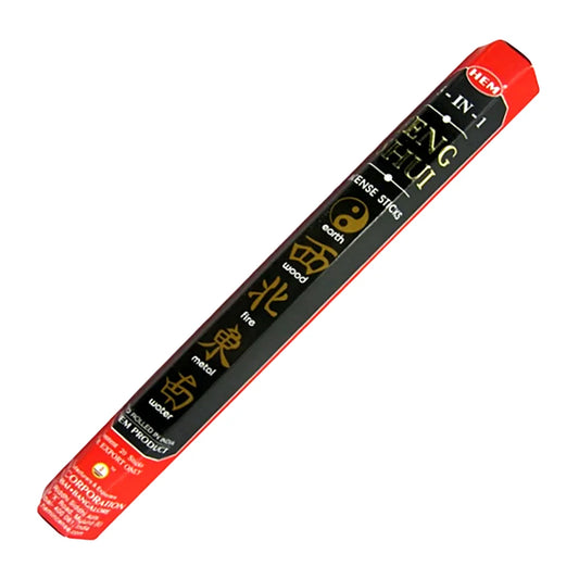 HEM 5 in 1 Feng Shui Incense Sticks – harmonious blend designed to balance energy and promote positive feng shui.
