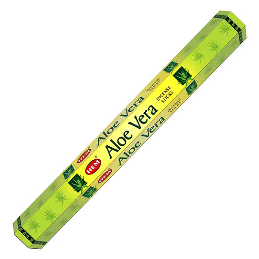HEM Aloe Vera Incense Sticks – fresh, clean aloe scent that refreshes and soothes your space naturally.
