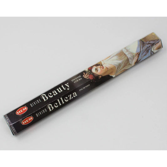 HEM Divine Beauty Incense Sticks – elegant floral fragrance that enhances beauty, grace, and spiritual connection.
