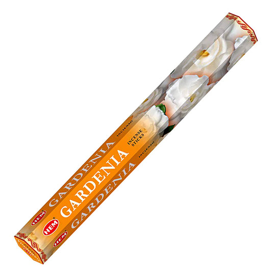 HEM Gardenia Incense Sticks – sweet and floral gardenia scent that uplifts mood and freshens your space.
