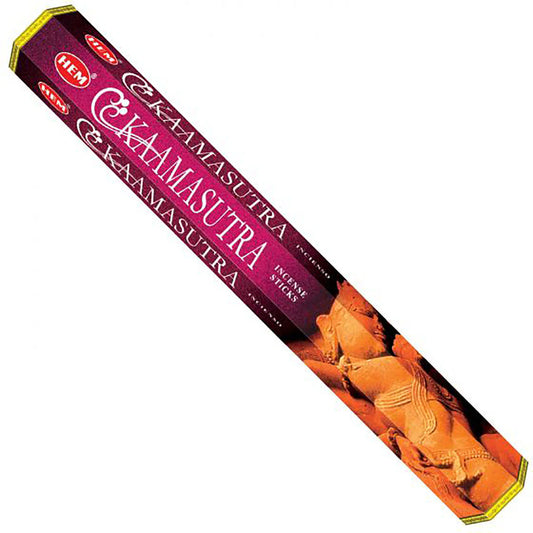 HEM Kaamasutra Incense Sticks – sensual and exotic fragrance inspired by the art of love and intimacy.
