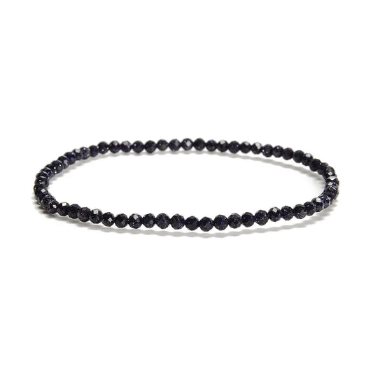 Hematite Faceted 4mm Beaded Bracelets