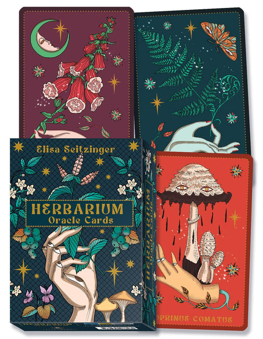 Herbarium Oracle by Elisa Seitzinger – botanical mysticism and plant spirit messages in bold, sacred art form.
