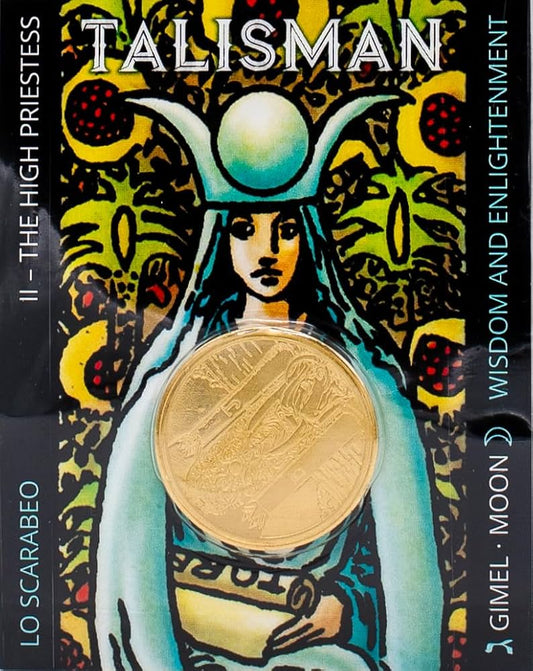 The High Priestess Tarot Talisman by Lo Scarabeo – a mystical talisman inspired by the High Priestess card’s wisdom and intuition.
