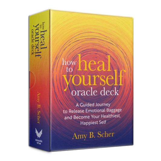 How to Heal Yourself Oracle Deck by Amy B. Scher – a transformative 44-card deck pairing calls to action with healing guidance for emotional renewal.

