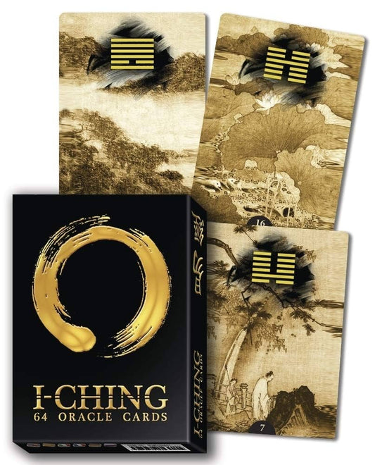 I Ching Oracle Cards by Lunaea Weatherstone – a 64-card deck interpreting ancient Book of Changes wisdom for modern insight.
