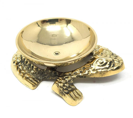 3" Solid Brass Frog Cone / Charcoal Burner