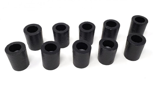 Plain Cast Iron CHIME Candle Holder 1.25"H x 1"W