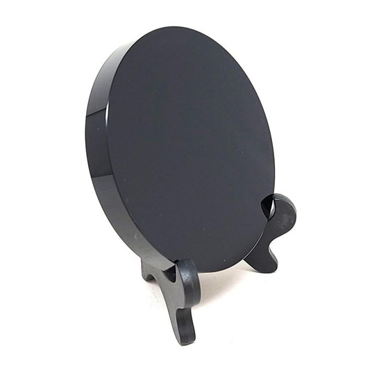 Obsidian Scyring Mirror 10cm
