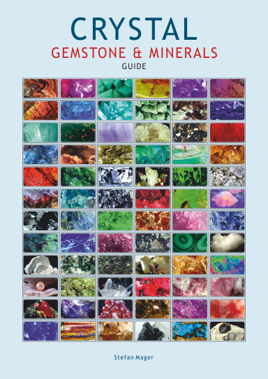 Crystal: Gemstone & Minerals Guide Chart 8 Pages