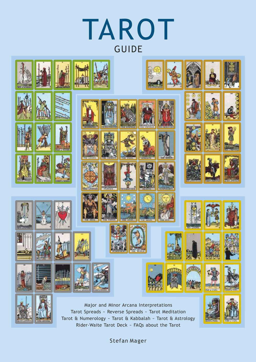 Tarot Guide Chart 8 pages - Info Guides
